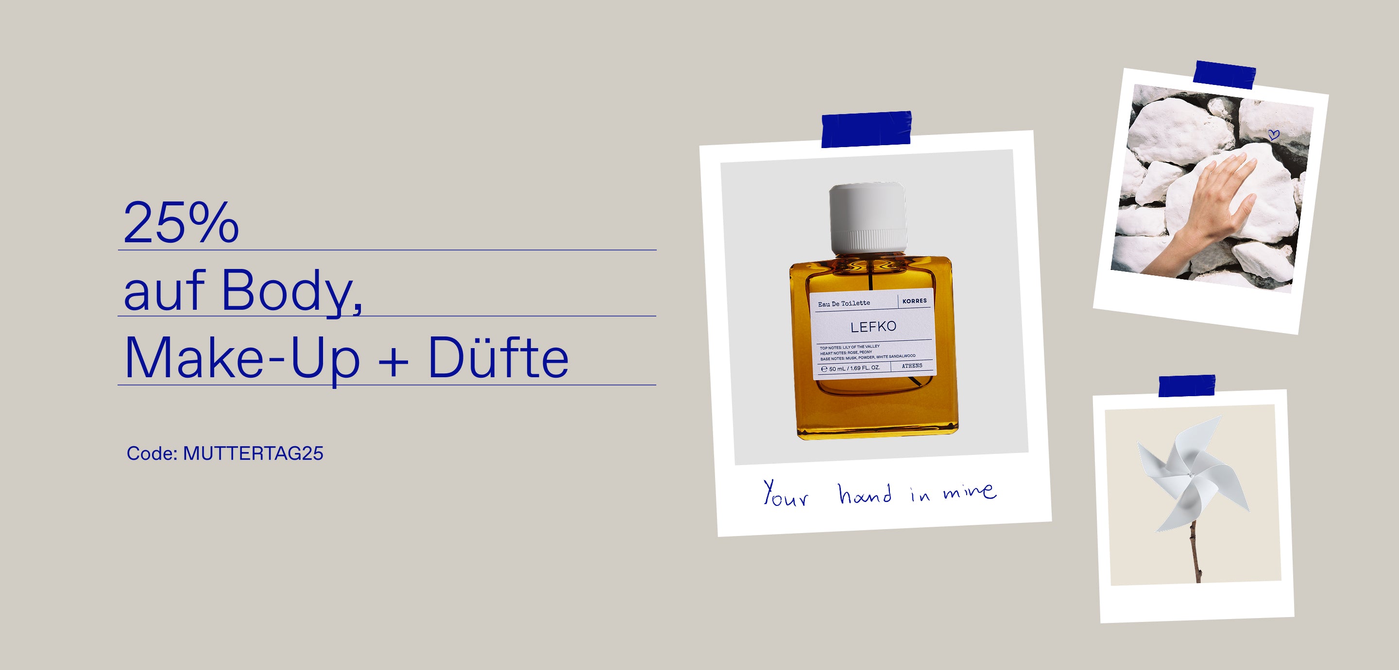 Muttertagsaktion -25% auf Body, Color und Düfte