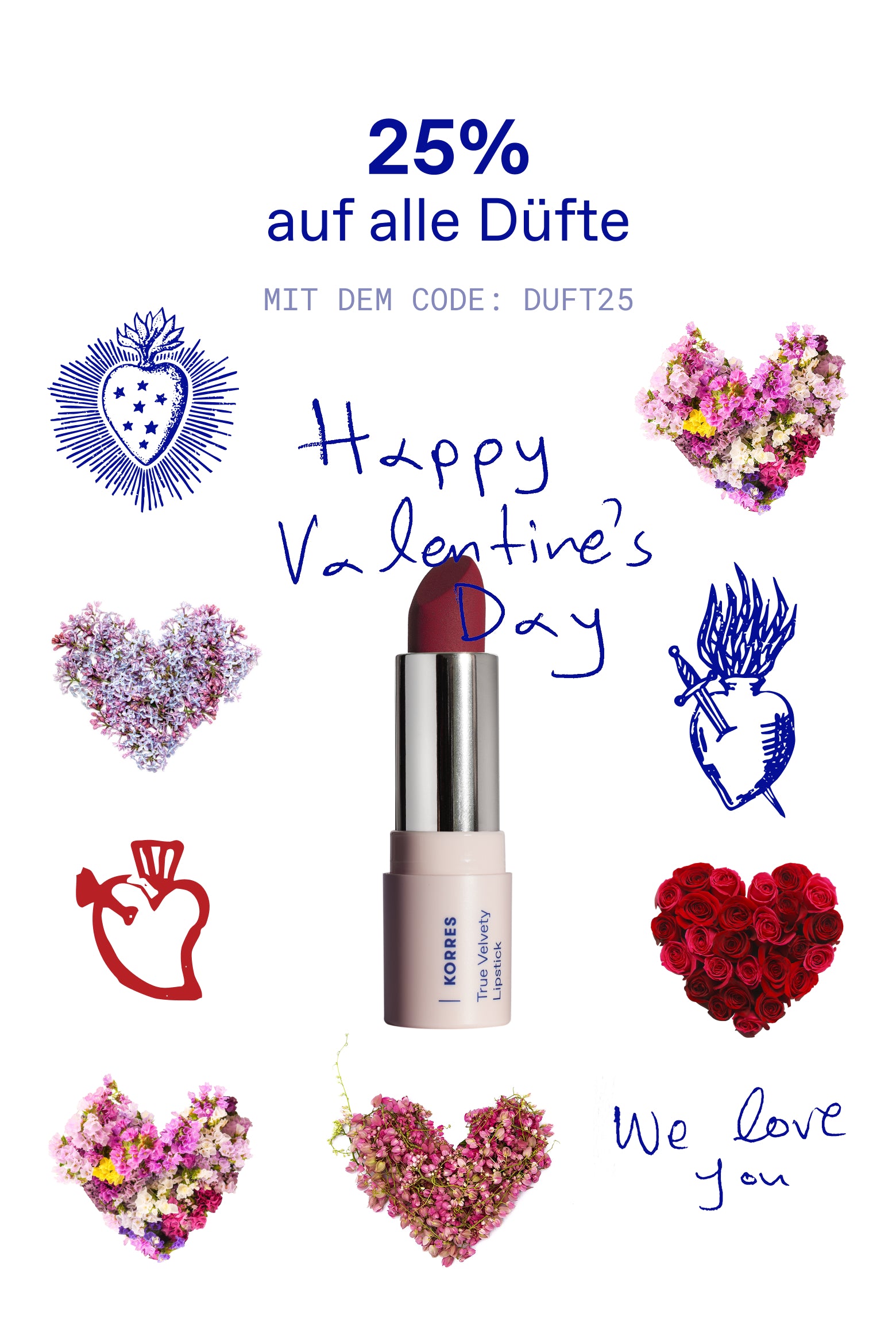 Valentinstag-Deal 25% auf alle Düfte