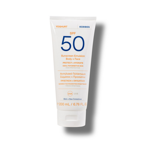Yoghurt Sonnenschutz-Emulsion für Gesicht + Körper SPF 50