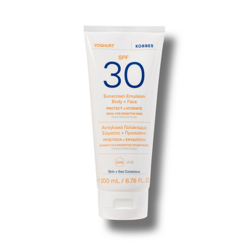 Yoghurt Sonnenschutz-Emulsion für Gesicht + Körper SPF 30